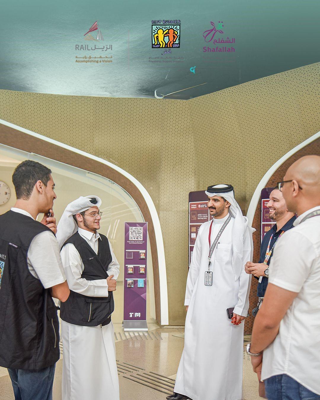 جانب من أعمال البرنامج التدريبي  المكثف لمنتسبي فصل المواطن عن استخدام محطات المترو 