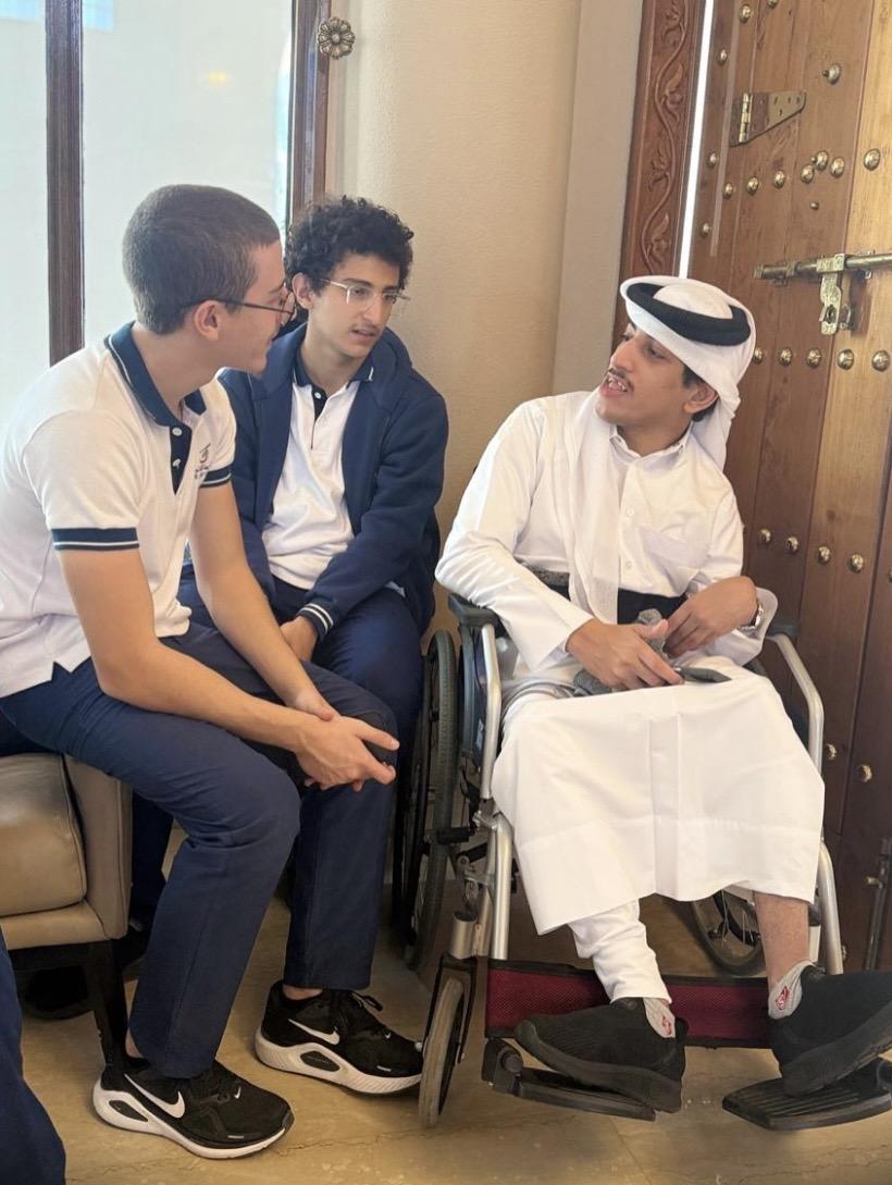 لقطة تذكارية جمعت  عددا من  المنتسبين خلال الفعالية 